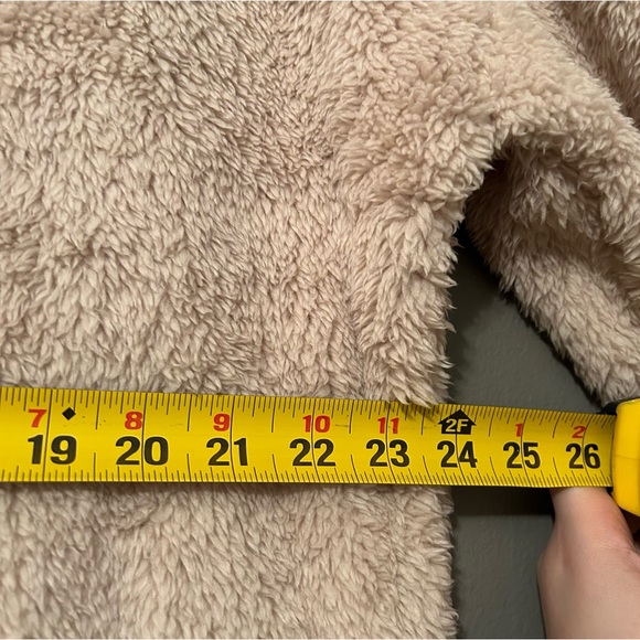 NWT 32 Degrees Heat XL Cream Coconut Ivory Teddy Bear Mock Neck Pullover Sweater - Picture 8 of 10